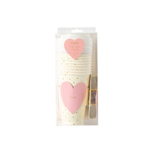 Pink Xoxo Heart Cozy To-Go Cups (8 Ct)