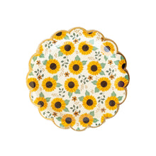 Sunflowers Paper Plates