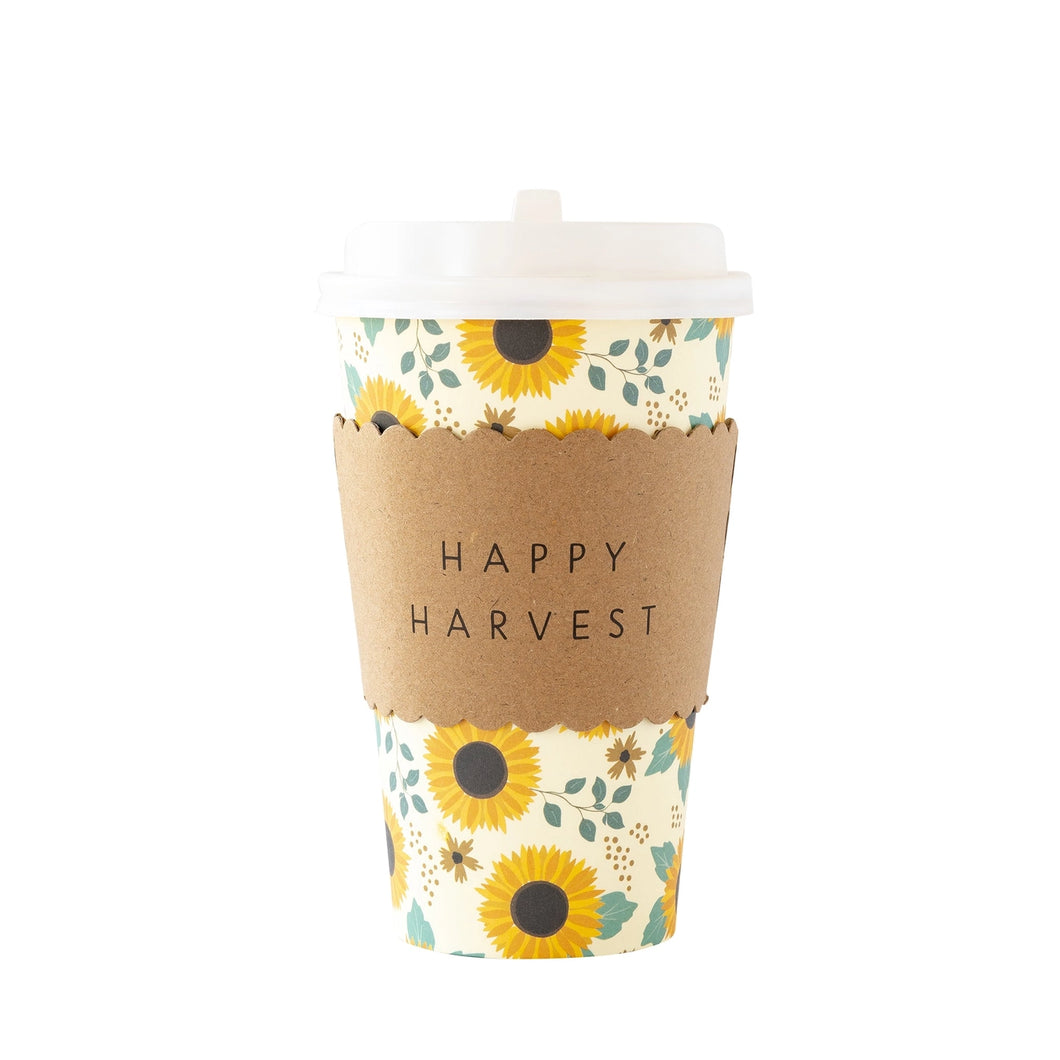 Sunflowers To Go Cups