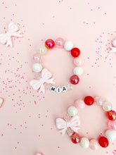 Valentine’s Day Pretty Pink Bow Bracelet